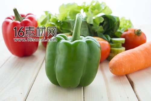 翠色满屏 新鲜蔬菜的高清视觉盛宴