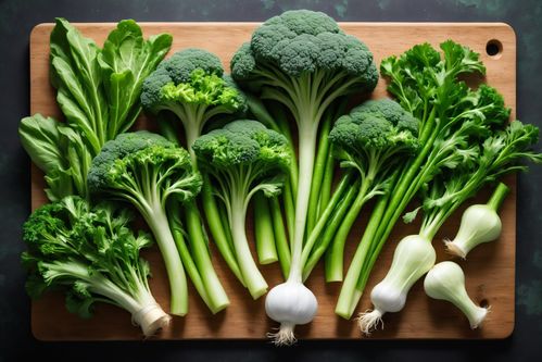 新鲜蔬菜摄影 创意海报中的绿色盛宴